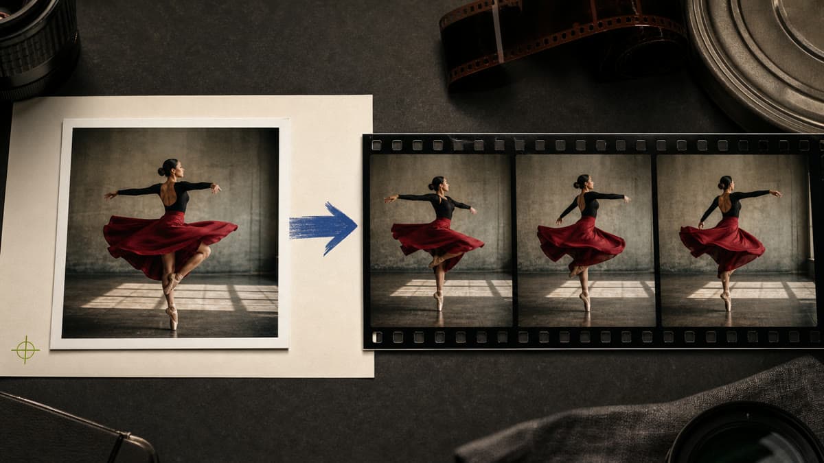 Keep the image. Add the right motion.