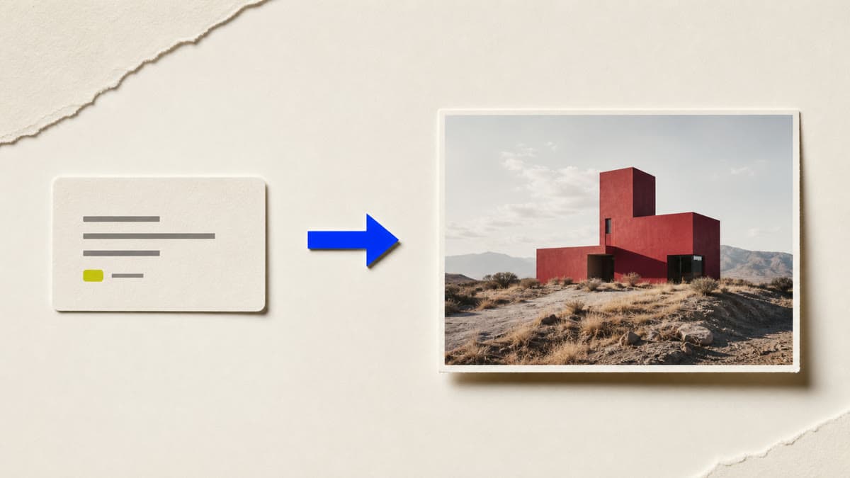 Direct the image before you generate it.